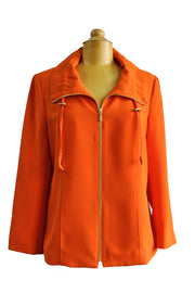 Mildred Hoit Drawstring Collar Jacket - available in multiple colors!