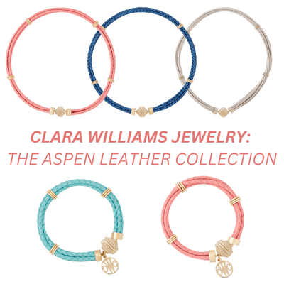 Clara Williams Jewelry: The Aspen Leather Collection