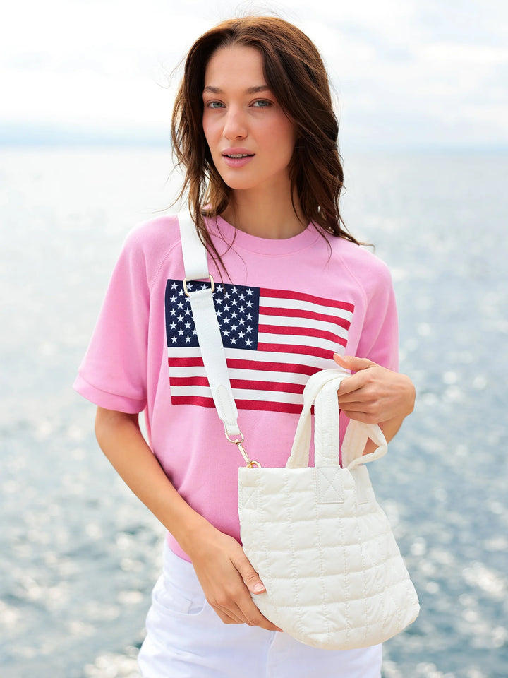 Logan Mini Tote in Pearl