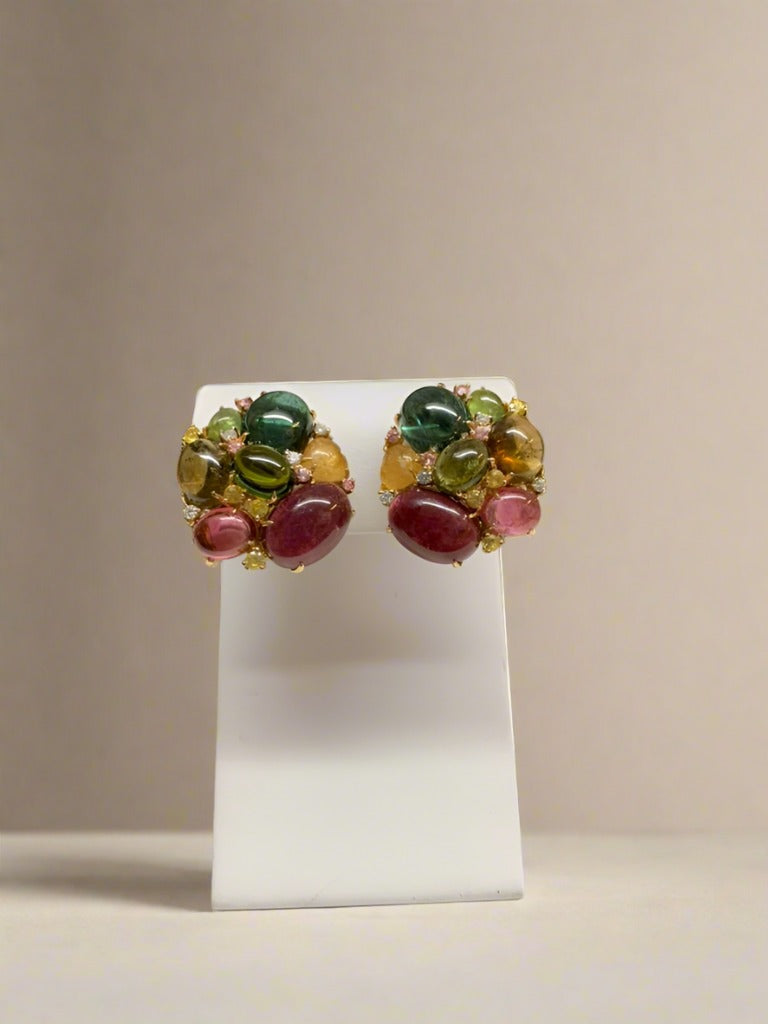 Tourmaline Candy Earring - Mildred Hoit