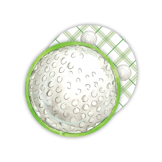 Roseanne Beck Golf Ball Coasters available at Mildred Hoit in Palm Beach.