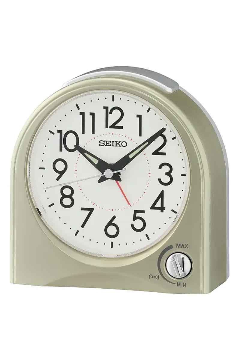 Seiko Maris Alarm Clock in Gold - Mildred Hoit