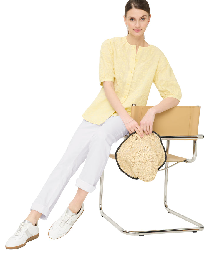 Brax Mary S Pant in White - Mildred Hoit