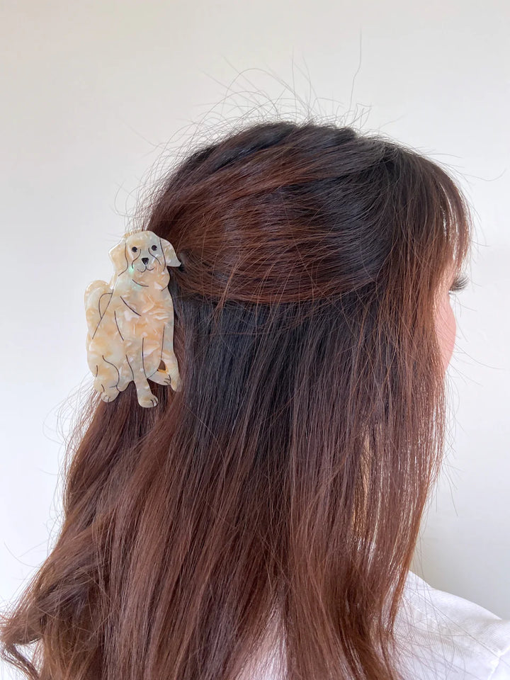 Golden Retriever Hair Clip - Mildred Hoit