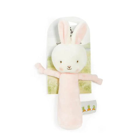 Pink Bunny Baby Rattle