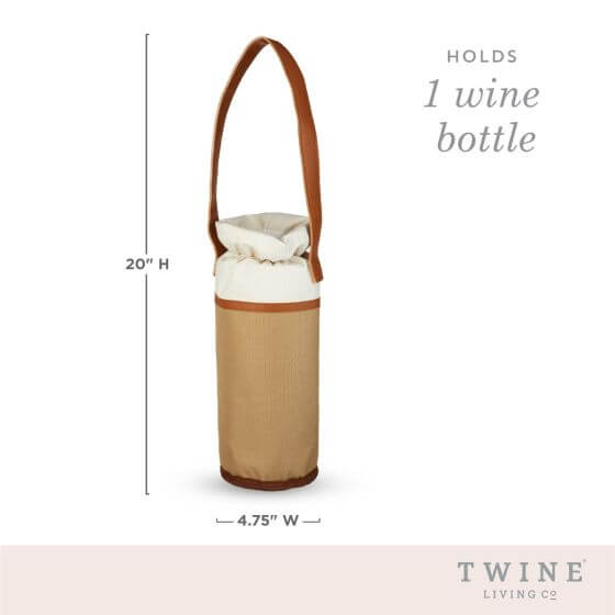Insulated Wine Bag by Twine