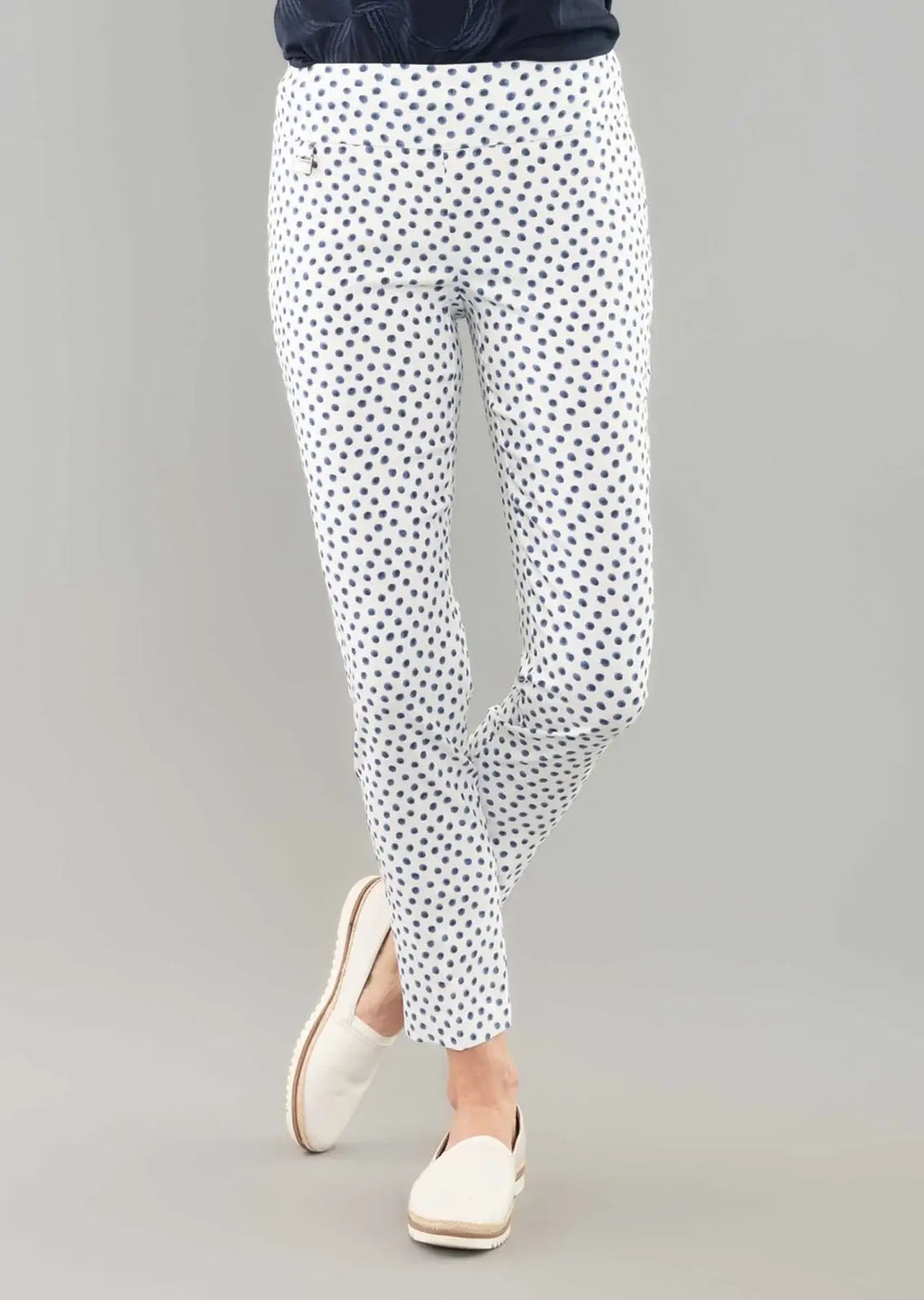 Lisette Cabrena Dot Pull-On Pant - Mildred Hoit