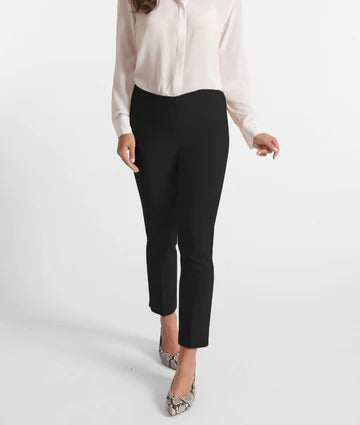 Peace of Cloth Premier Stretch Jerry Pant in Black available at Mildred Hoit in Palm Beach.
