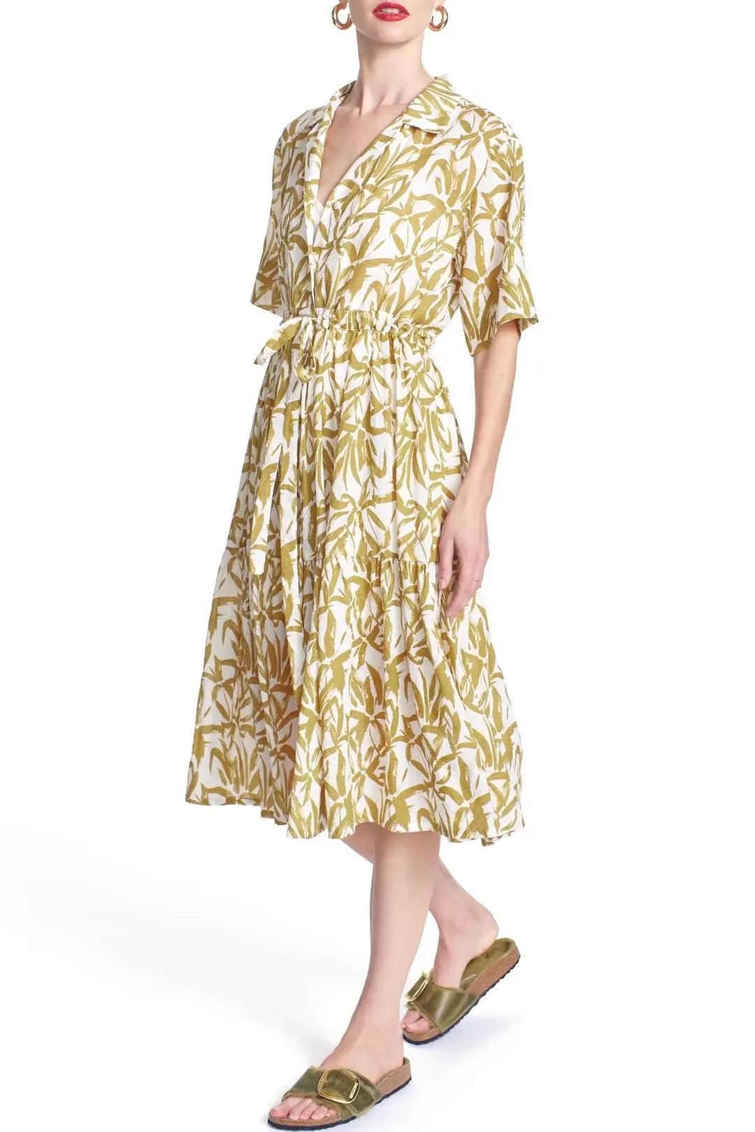 The Colleen Dress in Bamboo - Mildred Hoit