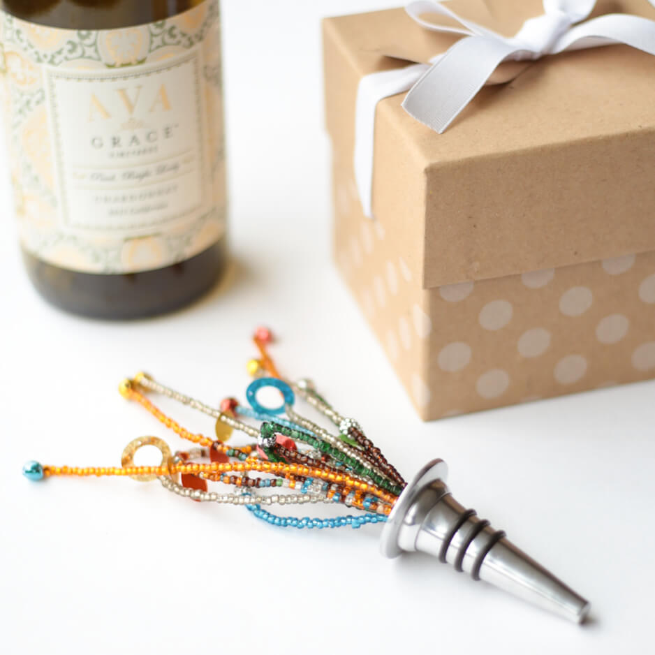 Confetti Wine Bottle Stopper - Mildred Hoit