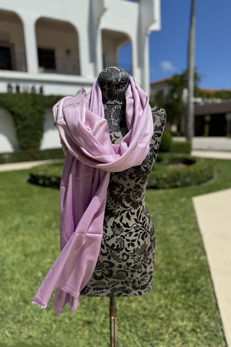 Ombre Purple Scarf - Mildred Hoit