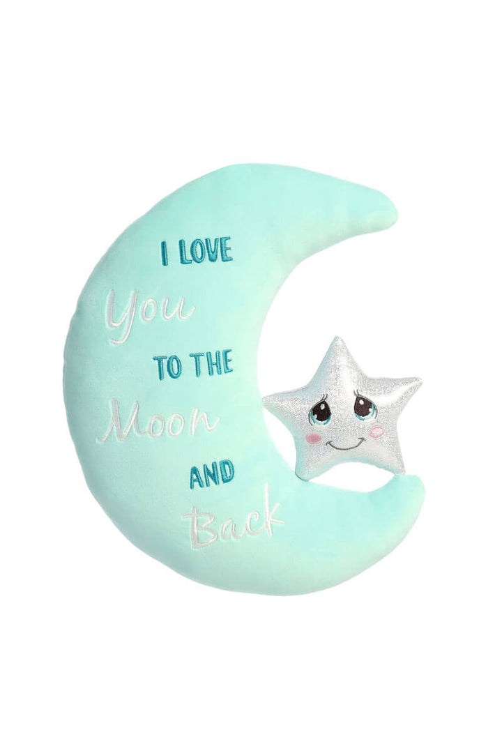 I Love You to the Moon and Back Pillow