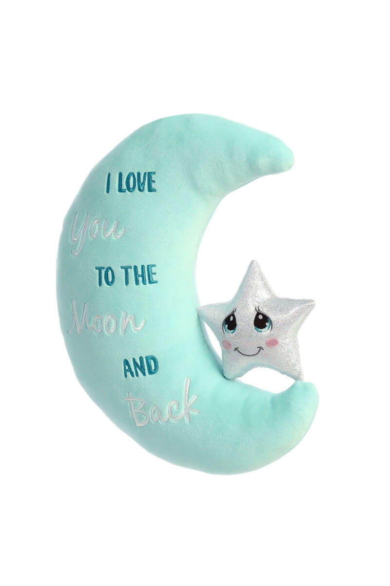 I Love You to the Moon and Back Pillow