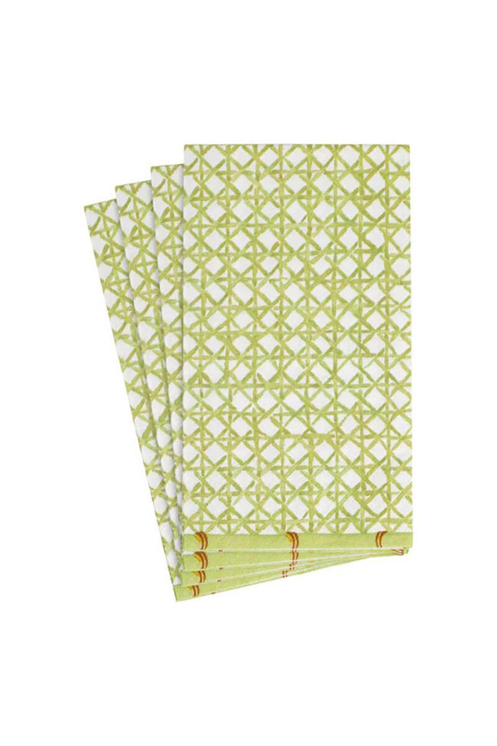 Caspari Trellis Paper Guest Towel Napkins - Mildred Hoit