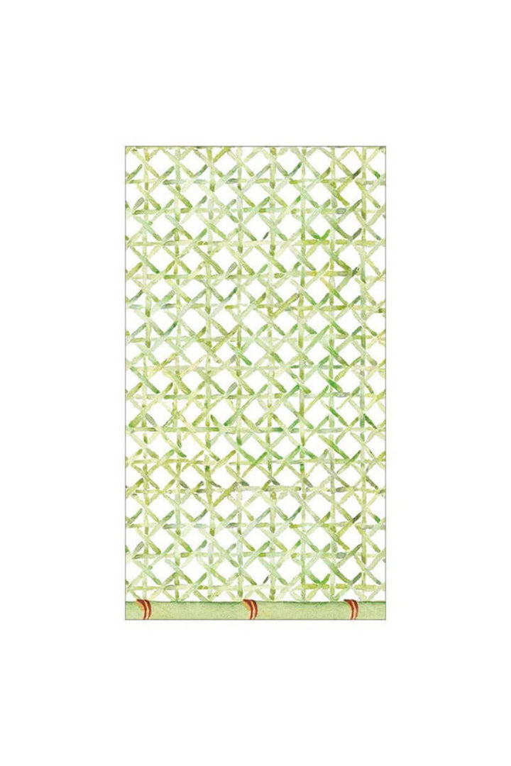 Caspari Trellis Paper Guest Towel Napkins - Mildred Hoit