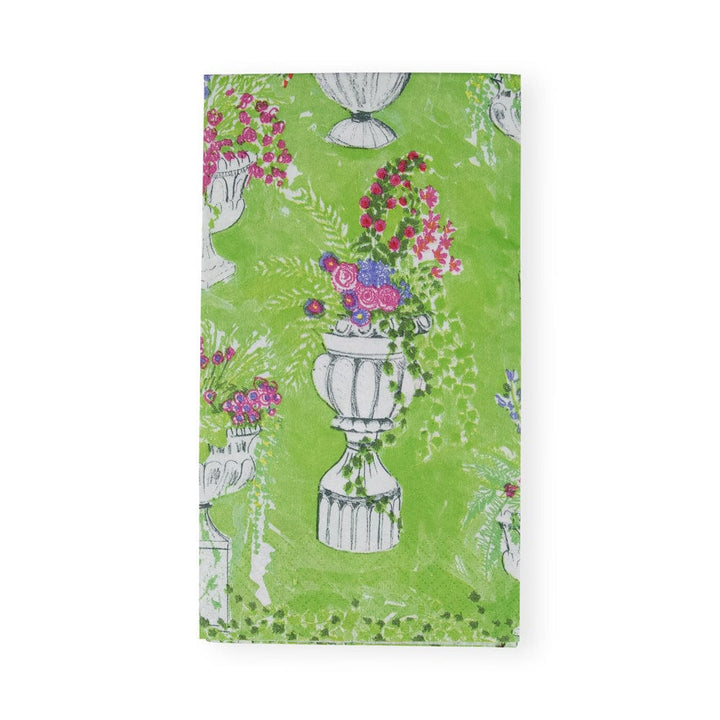 Caspari Jardin De Luxembourg Guest Towel Napkins- 2 Pack