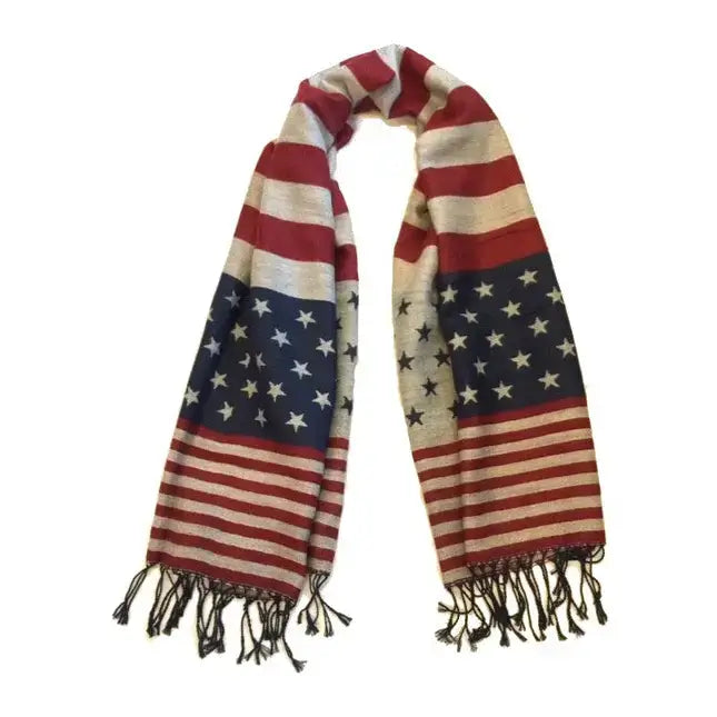 Stars & Stripes Scarf - Mildred Hoit