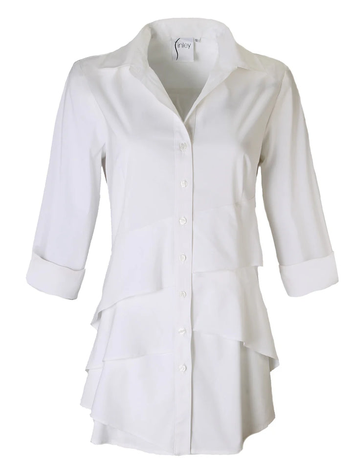 Jenna Tunic Top in White