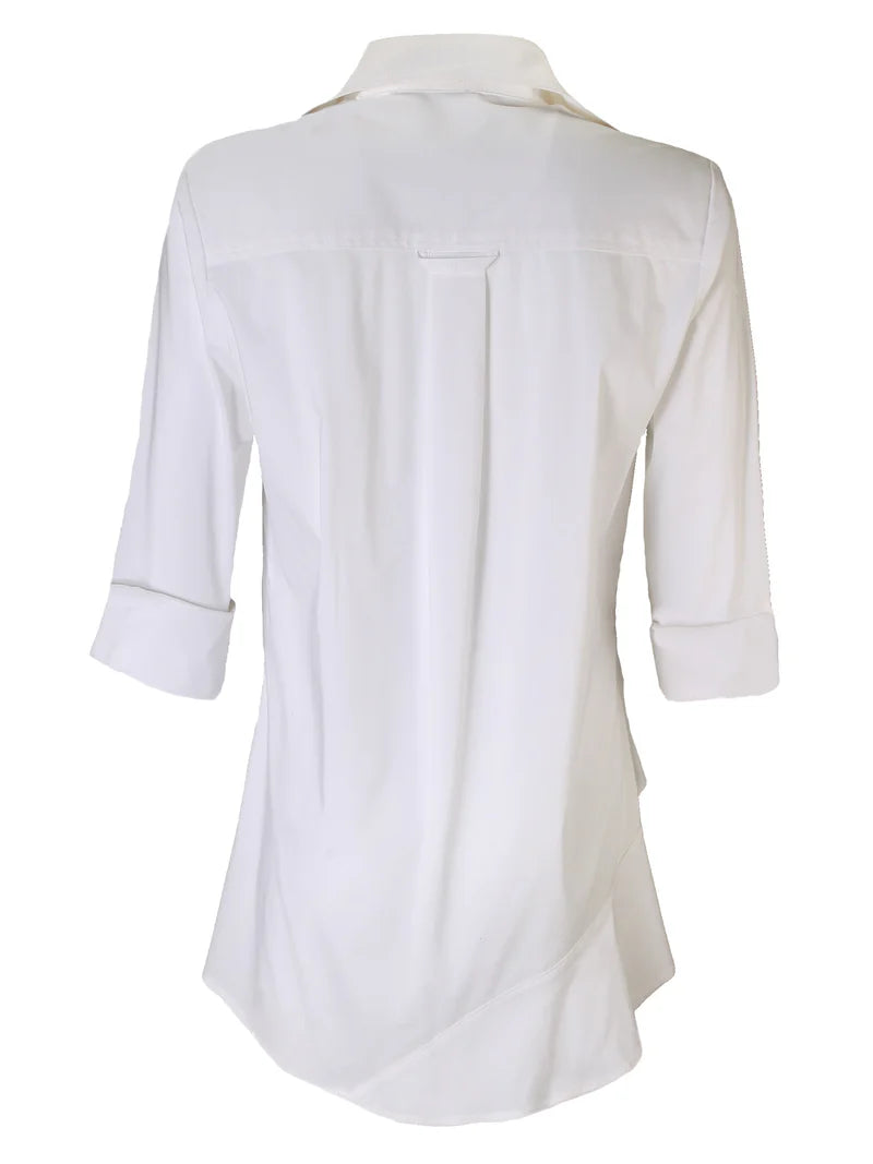 Jenna Tunic Top in White