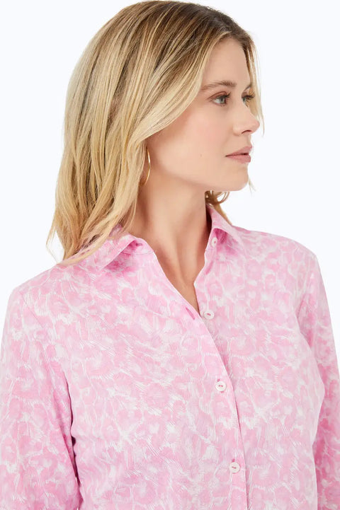 Foxcroft Pink Panther Blouse