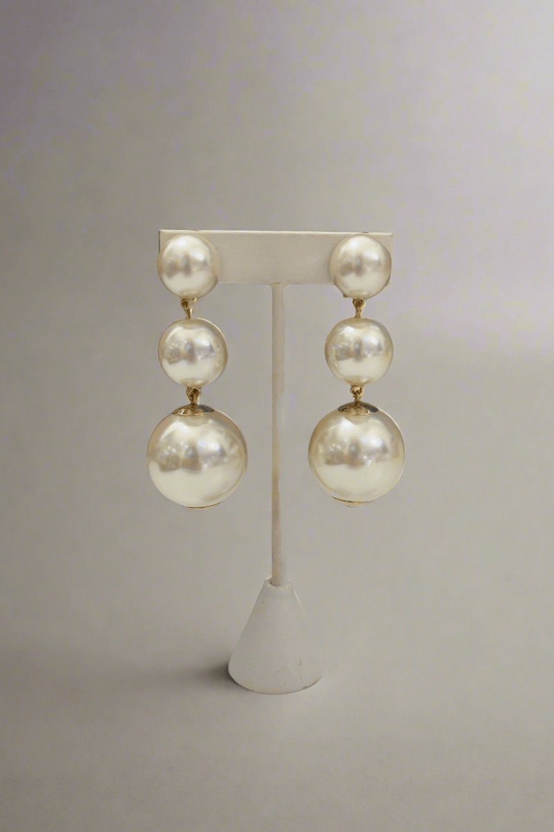 Pearl Drop Earring - Mildred Hoit