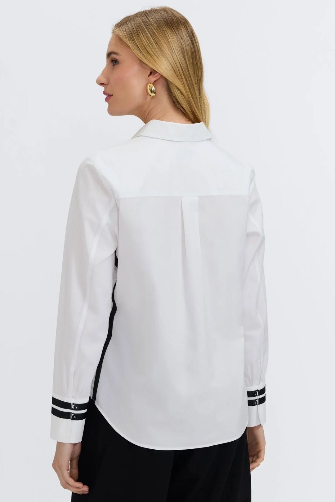 Foxcroft Brooke Shirt in White - Mildred Hoit