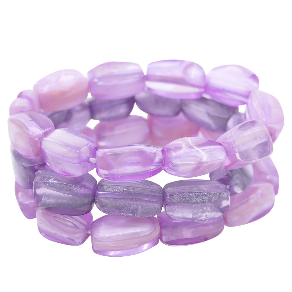 Marcella Bracelet in Mauve - Mildred Hoit