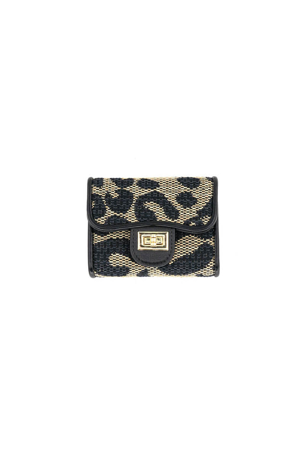 Leopard Print Wallet available at Mildred Hoit in Palm Beach.