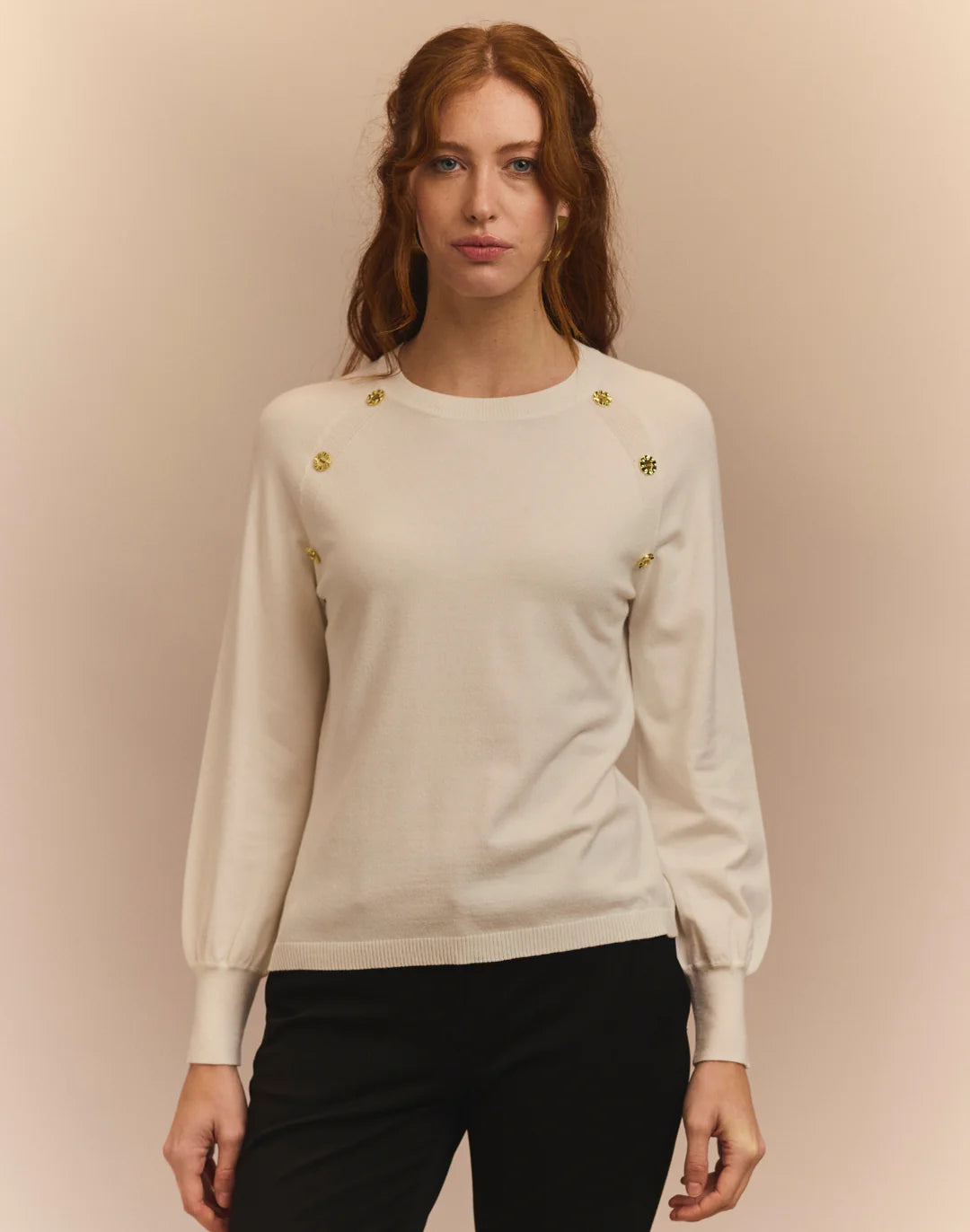 Kaye Raglan in Eggshell