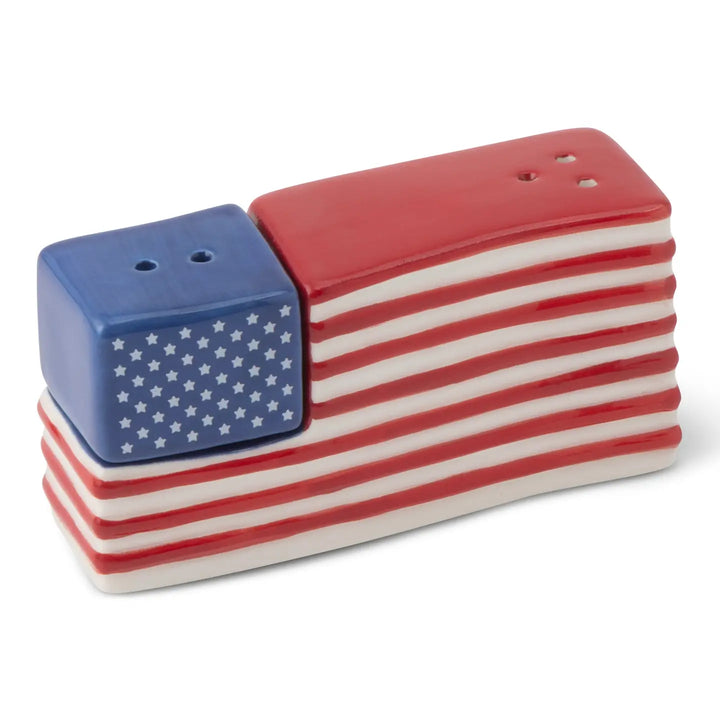 American Flag Salt & Pepper Shaker