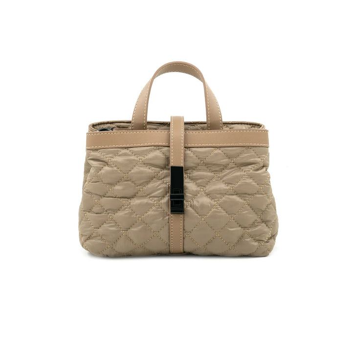 Karim Quilted Bag in Mocha