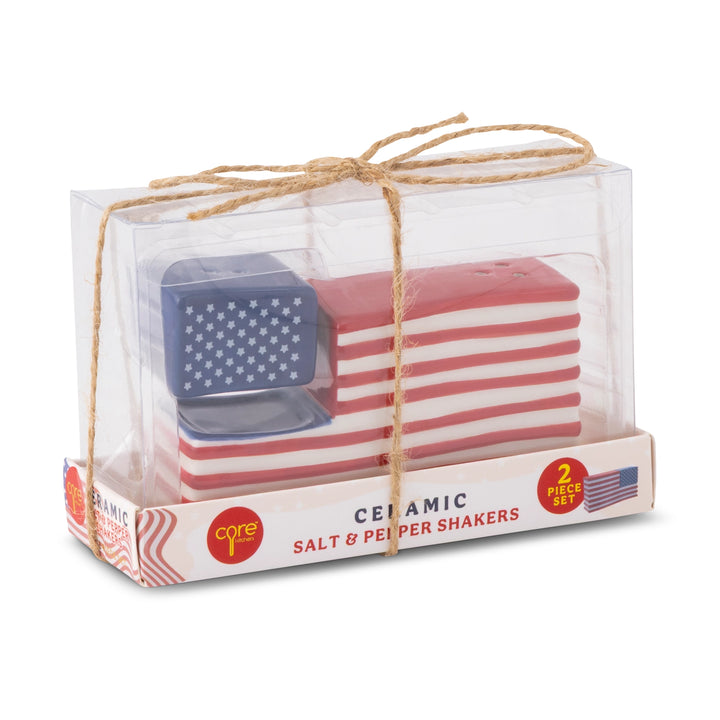 American Flag Salt & Pepper Shaker