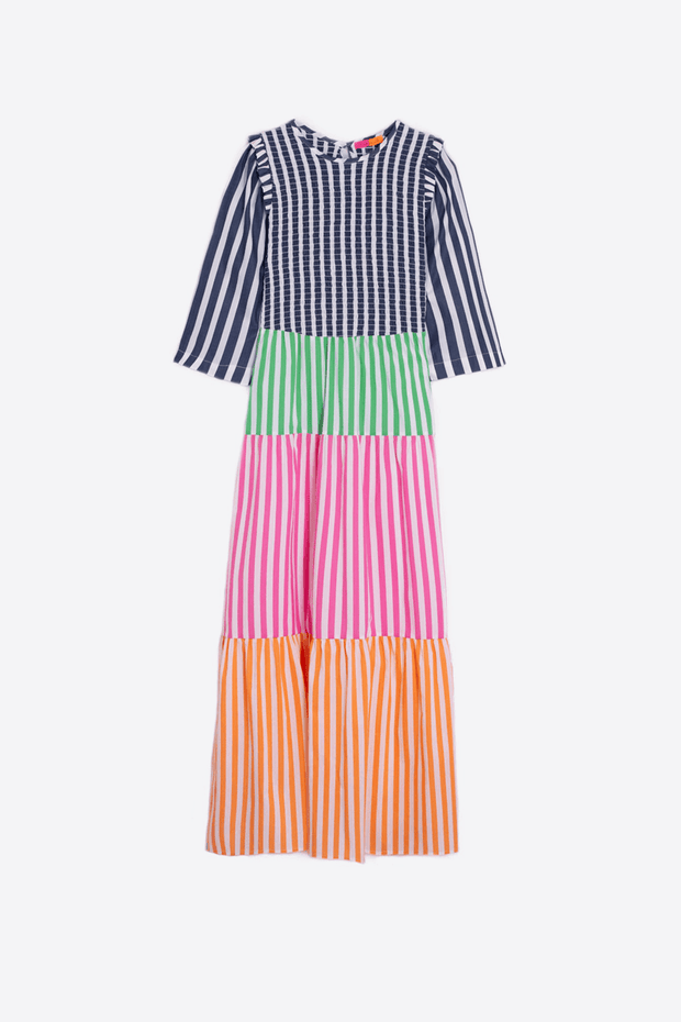 Caila Poplin Stripes Dress