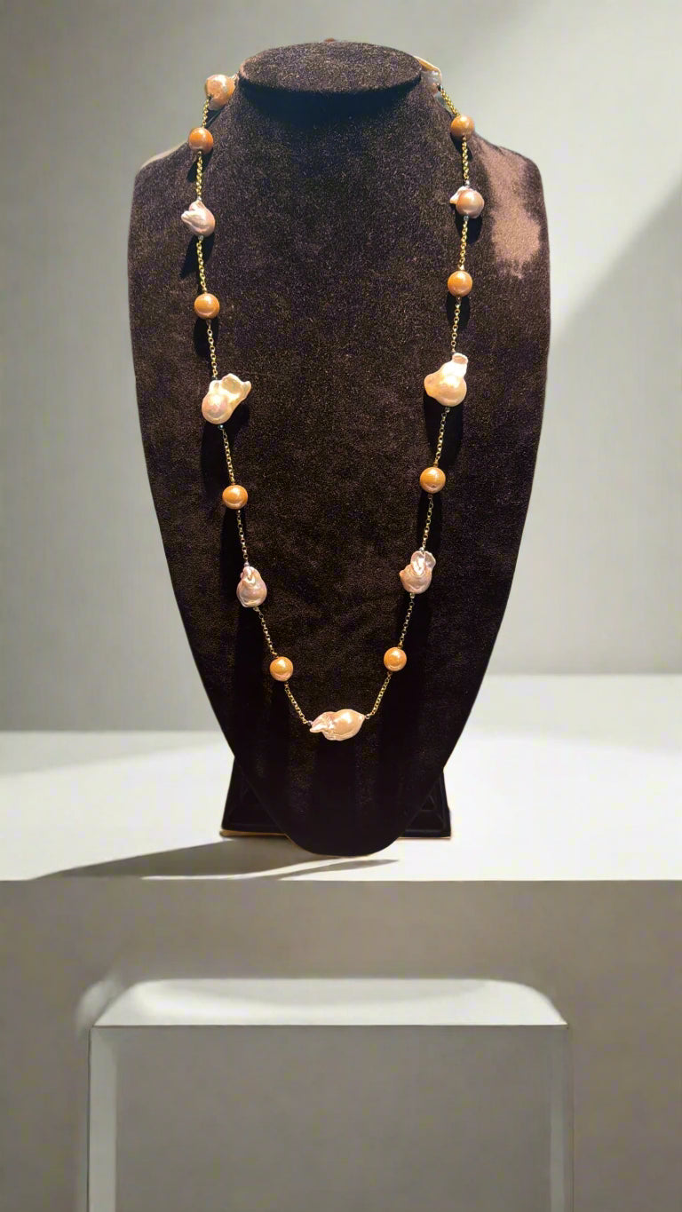 Coco Baroque Pearl Necklace - Mildred Hoit