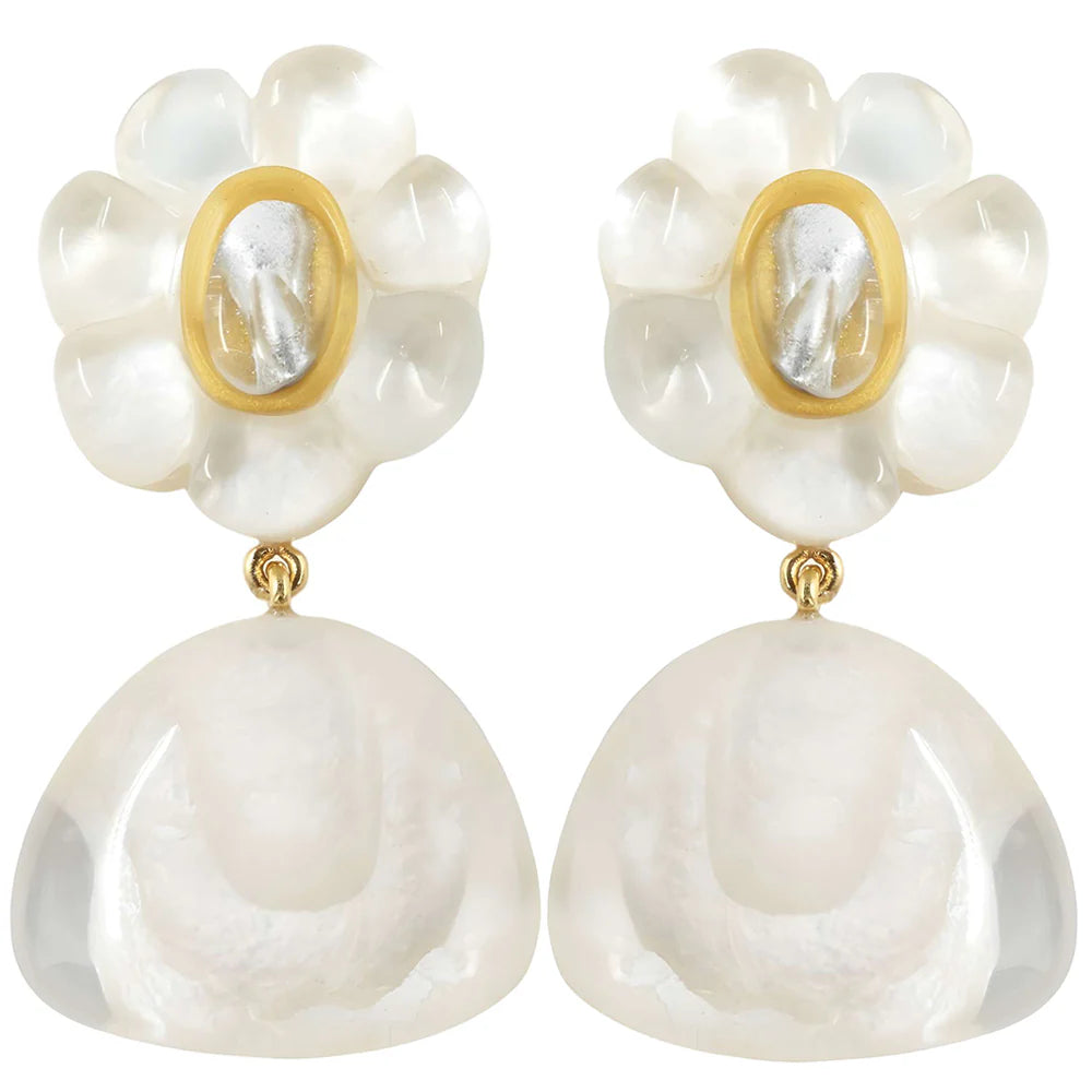 Babi Earring in Nacre
