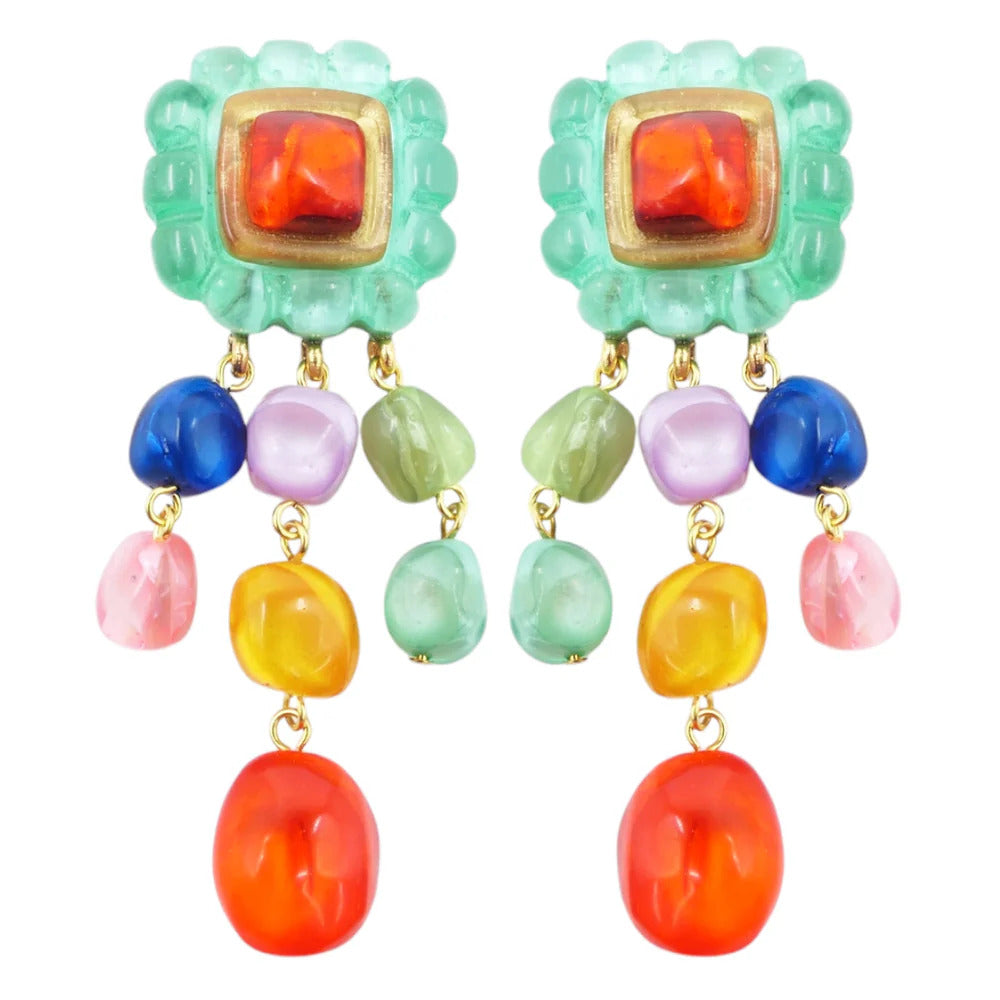 Larissa Earrings in Multi-Color - Mildred Hoit
