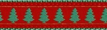 Christmas Tree Dog Collar in X-Small - Mildred Hoit