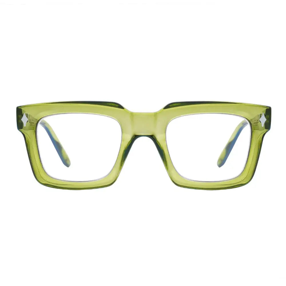 Maren Blue Light Readers in Matcha Green - Mildred Hoit
