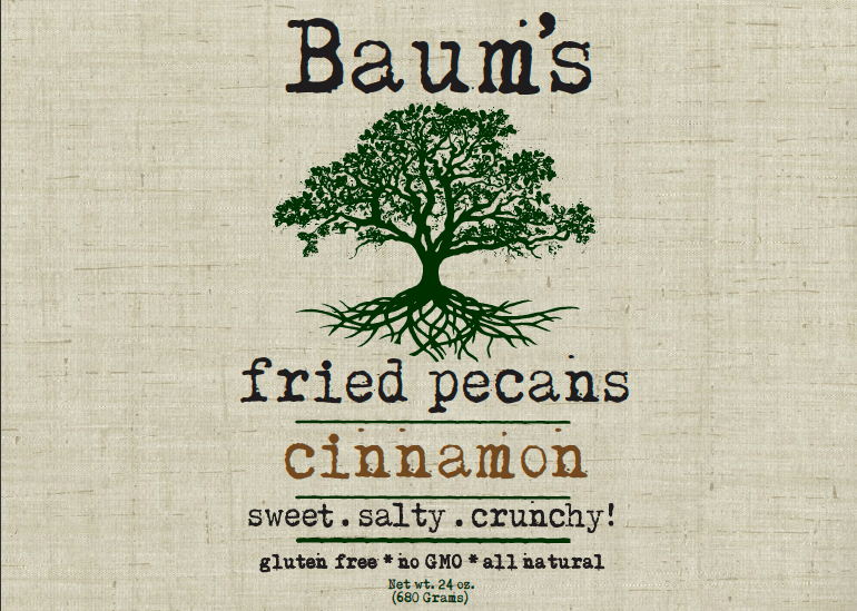 Baum's Fried Cinnamon Pecans