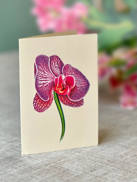 Oasis Orchid Pop-up Flower Card