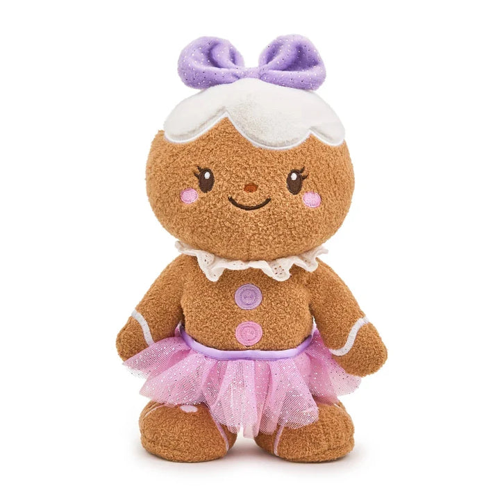 Sugarplum Giselle Gingerbread Animated Singing & Dancing Plush Toy - Mildred Hoit