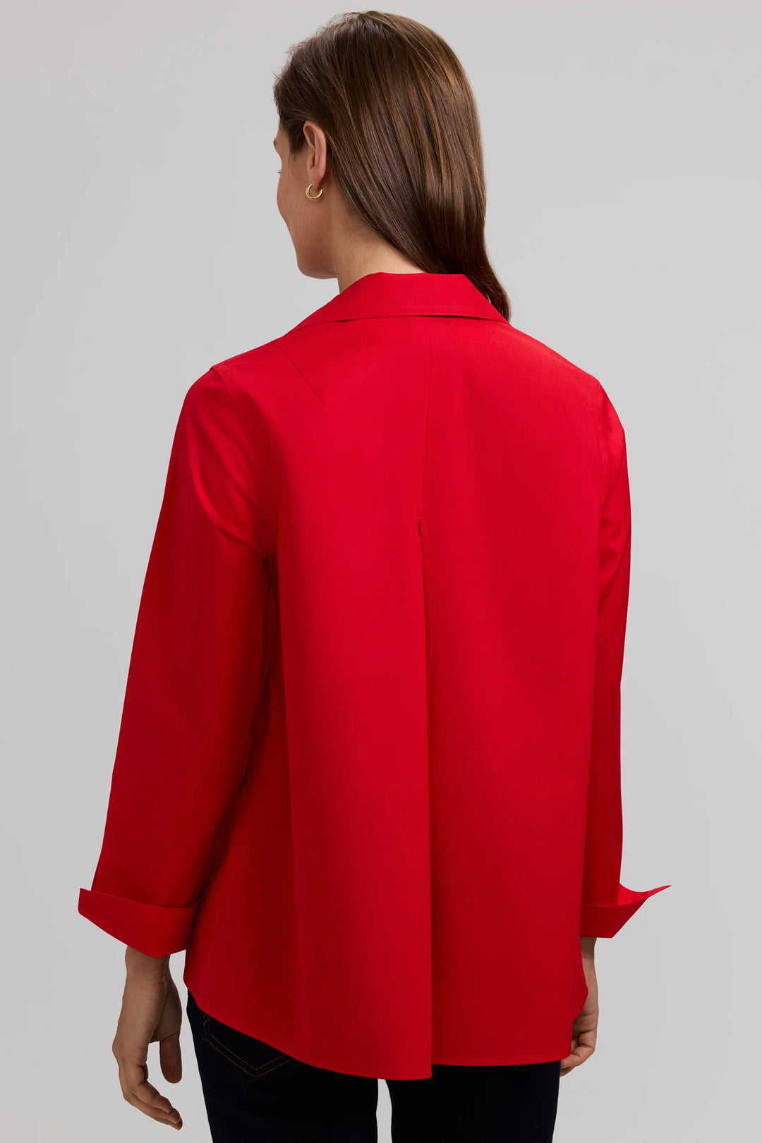 Foxcroft Agnes Shirt in Simply Red