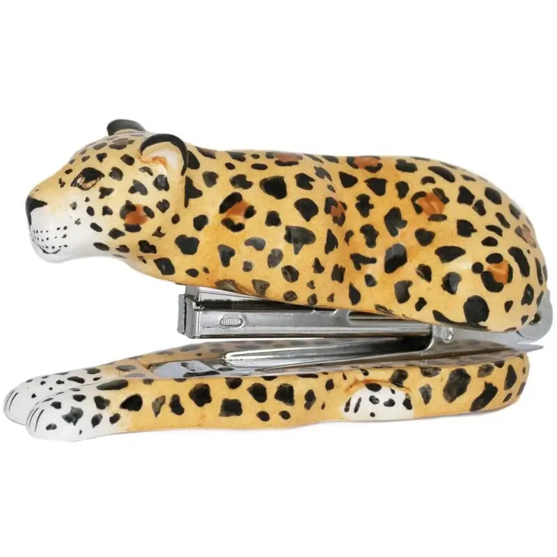 Ceramic Leopard Stapler - Mildred Hoit