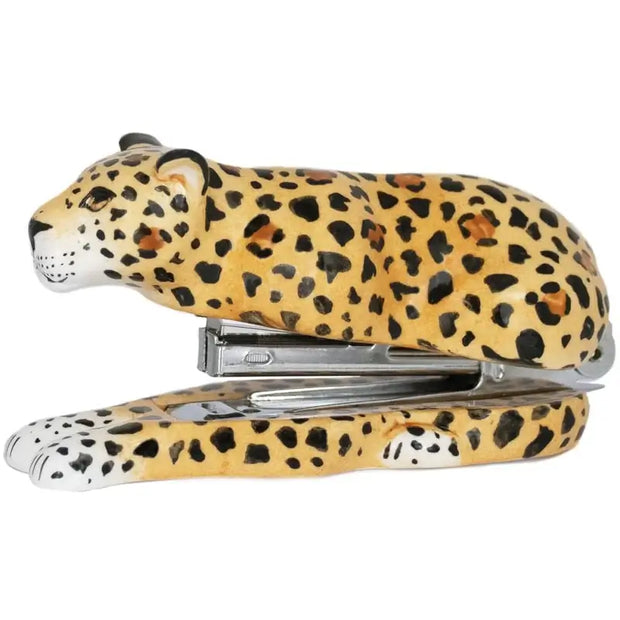 Ceramic Leopard Stapler