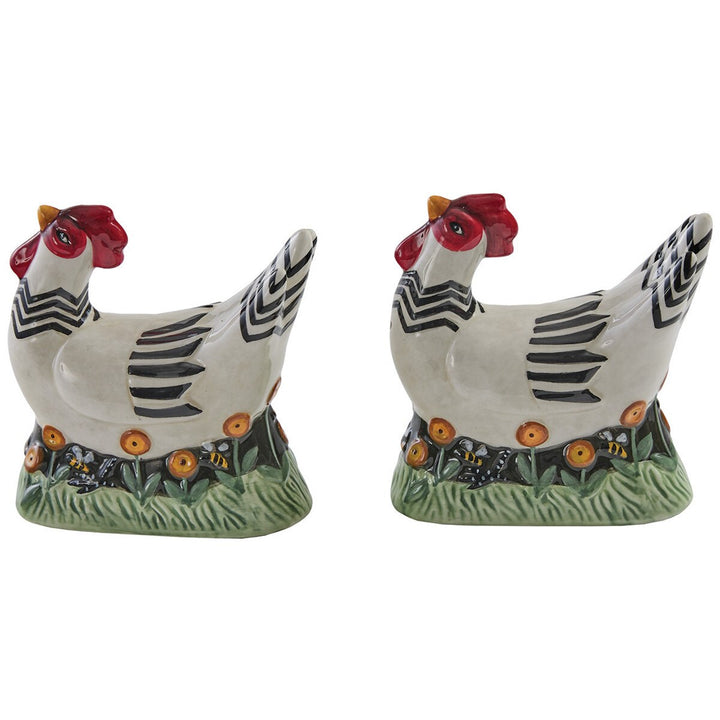 My Little White Hen Salt And Pepper Set - Mildred Hoit