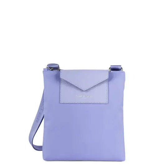 Double Clutch Bag in Lavender - Mildred Hoit