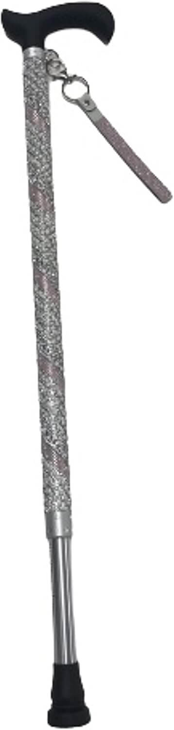 Sugar Pearl Pink Bedazzled Cane