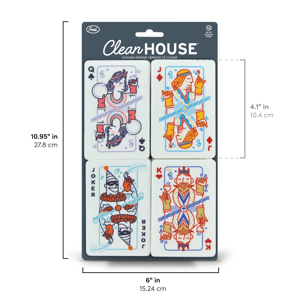 Clean House Card Sponges