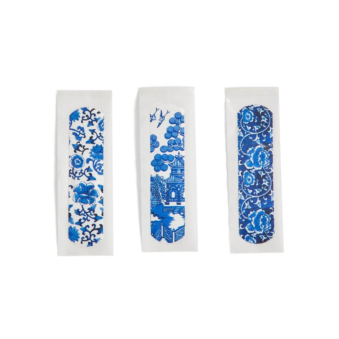 Blue Willow Adhesive Bandages