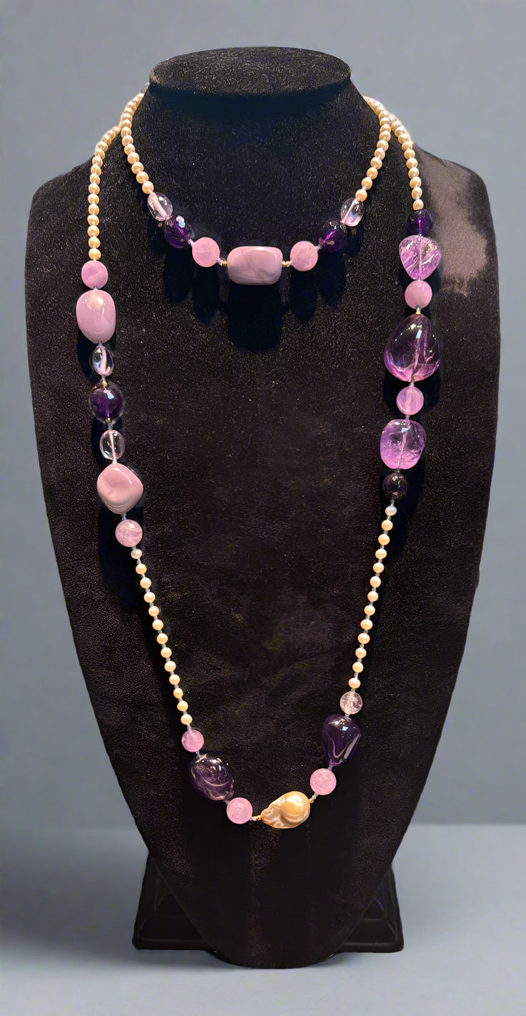 Pearl Necklace - Mildred Hoit